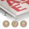 Blokletters - Rood - Kartelrand plexiglas 5mm klein -sfeer2