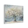 Boom - Winter - Levensboom - Modern - Goud PET vilt klein -3d