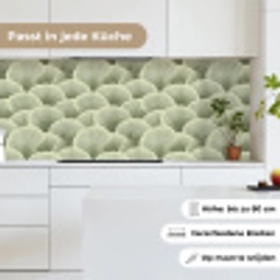 Waaier - Blad - Groen keuken achterwand 2 middel 871 -sfeer4_DE
