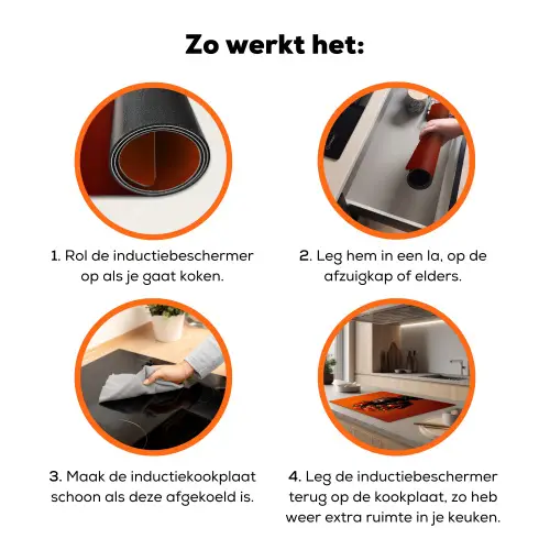 Vrouw - Chilipepers - Pepers - Bloemen Inductie beschermer vinyl 3mm klein -zzzzzzz-td-werking