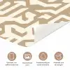 Modern - Abstract - Beige deurposter klein 289 -closeup_NL