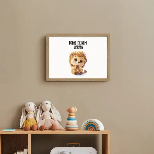 Egel - Wit - Dieren - Quote - Hart Light Box met batterij (Wandlamp kind) middel -sfeer2_kind