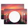 Windmolen - Zonsondergang - Landschap Placemat vinyl groot -zzsfeer2_Kitchenyeah-website