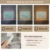 Amandelbloesem - Van Gogh - Kunst - Bloemen Light Box met kabel (Tafellamp) klein -USP_lichtkleurNL