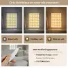 Waaier - Geel - Art Light Box met kabel (Tafellamp) klein 925 -USP_lichtkleurNL