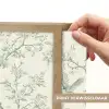 Klassiek - Vogels - Groen Light Box met batterij (Wandlamp) middel 907 -USP_websiteprintNL