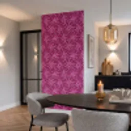 Bohemian - Zon - Magenta Behang Vinyl klein 1060 -sfeer3