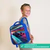 Spectrum speedster Kinderrugzak - Blauw middel -sfeer3_NL