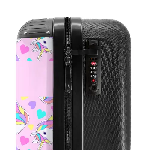 Eenhoorn euforie NBS - Handbagage koffer - Kinderen Unisex middel -slot