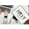 Heit - Lettercollage laptophoes neopreen klein -bureau