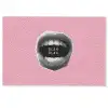 Mond - BLAH BLAH - Roze Deurmat klein -zkaufland3d