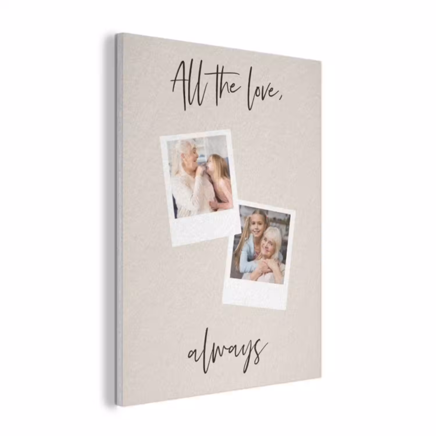 Akoestisch schilderij - All The Love, Always