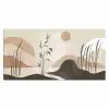 Japandi - Landschap - Beige Muismat XXL klein -3d_leeg