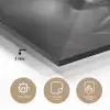 Vrouw - Bladgoud - Zwart - Goud - Luxe plexiglas 5mm klein -sfeer2