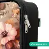 Vogels met roze bloemen Kinderkoffer - Zwart klein -rits_NL