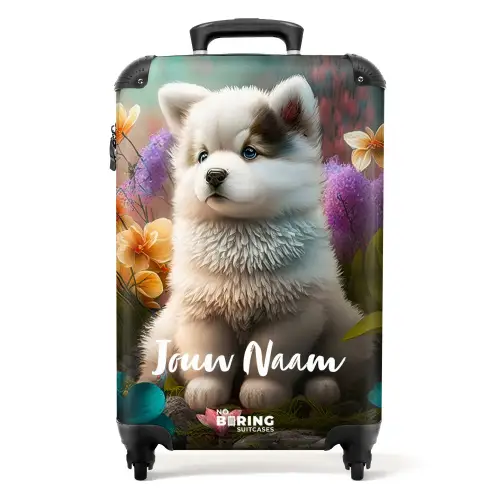Fluffy Franky NBS - Handbagage koffer - Kinderen Unisex middel -productfoto_recht