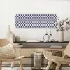 Oceaan - Octo - Blauw - Wit canvas 2cm klein 828 -sfeer6