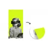 Vrouw - Sterrenhemel - Groen fotobehang vinyl groot -3d