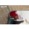 Rood - Marmer - Abstract - Goud - Modern Placemat vinyl groot -closeup