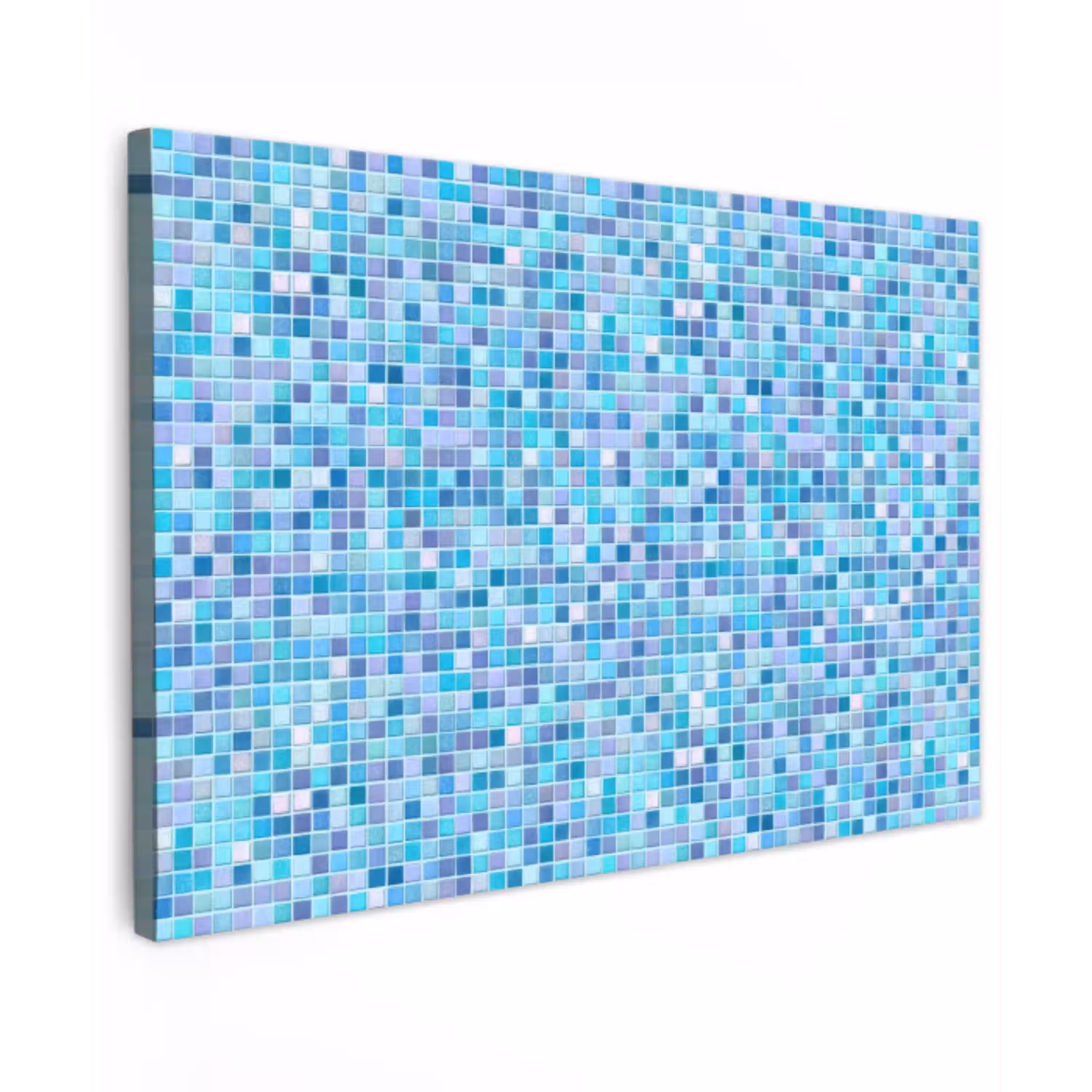 Mozaïek - Patroon - Turquoise canvas 2cm klein 34 -z3d