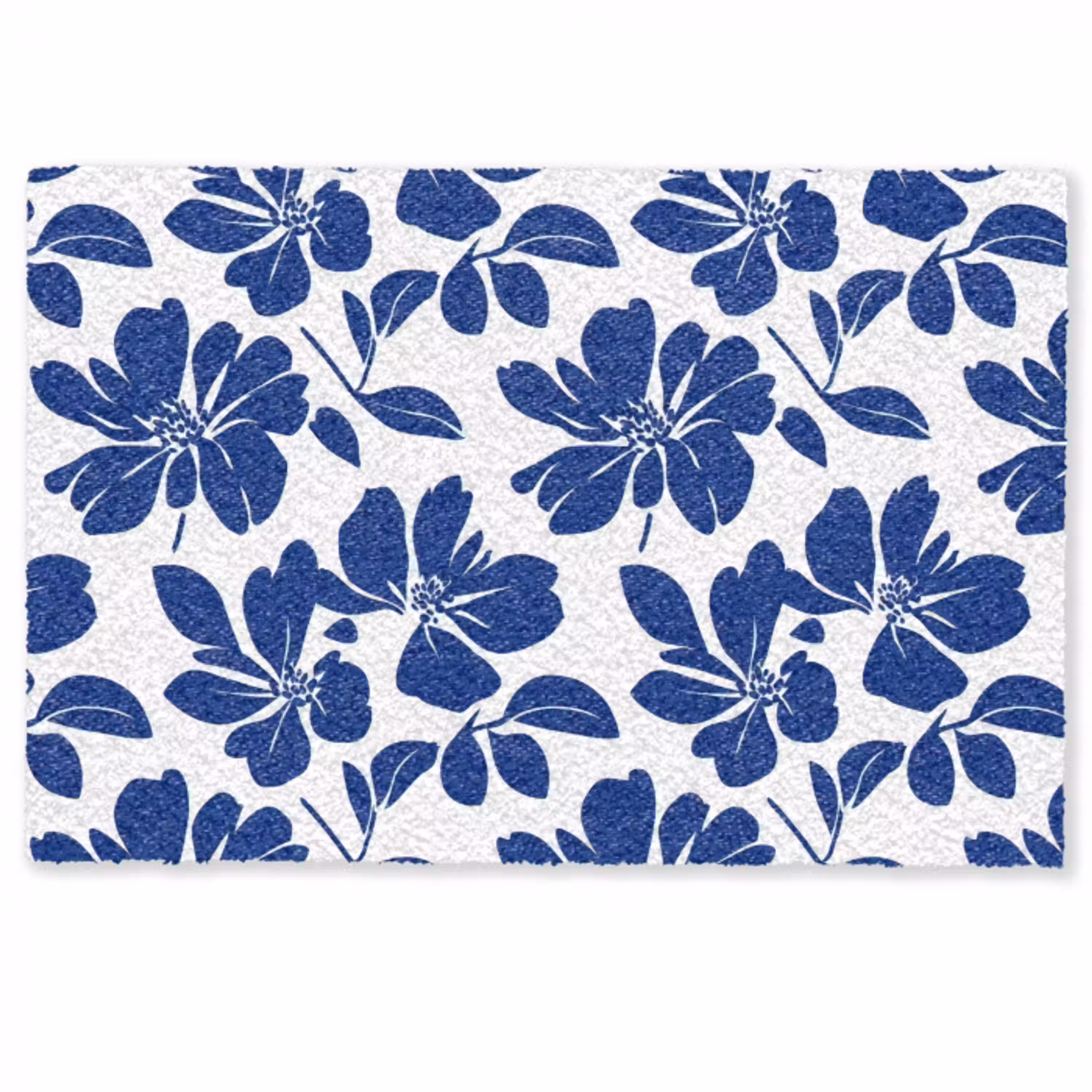 Floraal - Modern - Blauw Deurmat klein 898 -zkaufland3d