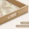 Lichtbeige - Onyx - Subtiel Dienblad Rechthoek middel 911 -USP_HandgreepIT