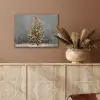 Kerstboom - Cadeaus - Rood - Goud PET vilt klein -sfeer4