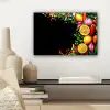 Citroenen - Peper - Kruiden - Graffiti - Verf - Abstract canvas 2cm klein -sfeer6