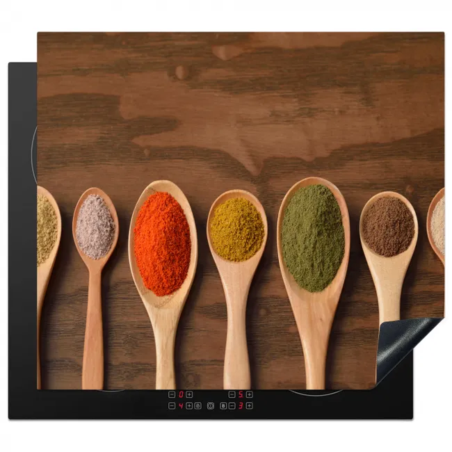 Symmetrie van Smaakmakers Inductie beschermer vinyl 3mm middel -3d