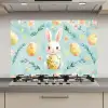 Konijn - Eieren - Takjes keuken achterwand spatscherm klein -3d_website