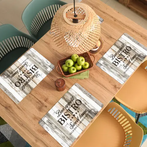 Bistro Welkomstbord Placemat vinyl groot -zzsfeer5_Kitchenyeah-website