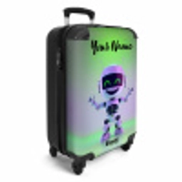 Neon Nicky NBS - Handbagage koffer - Kinderen Unisex middel -productfoto_3d