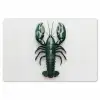 Kreeft - Glossier - Groen - Wit Placemat vinyl groot -zzsfeer1_Kitchenyeah-website