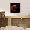 Garnaal - Rood - Dieren plexiglas 5mm klein -sfeer4