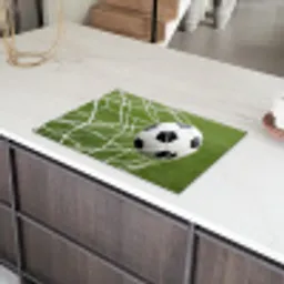 Voetbal - Goal - Net - Sport Inductie beschermer vinyl 3mm klein -sfeer8