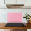Roze - Patroon - Lijnen keuken achterwand spatscherm klein 900 -sfeer2
