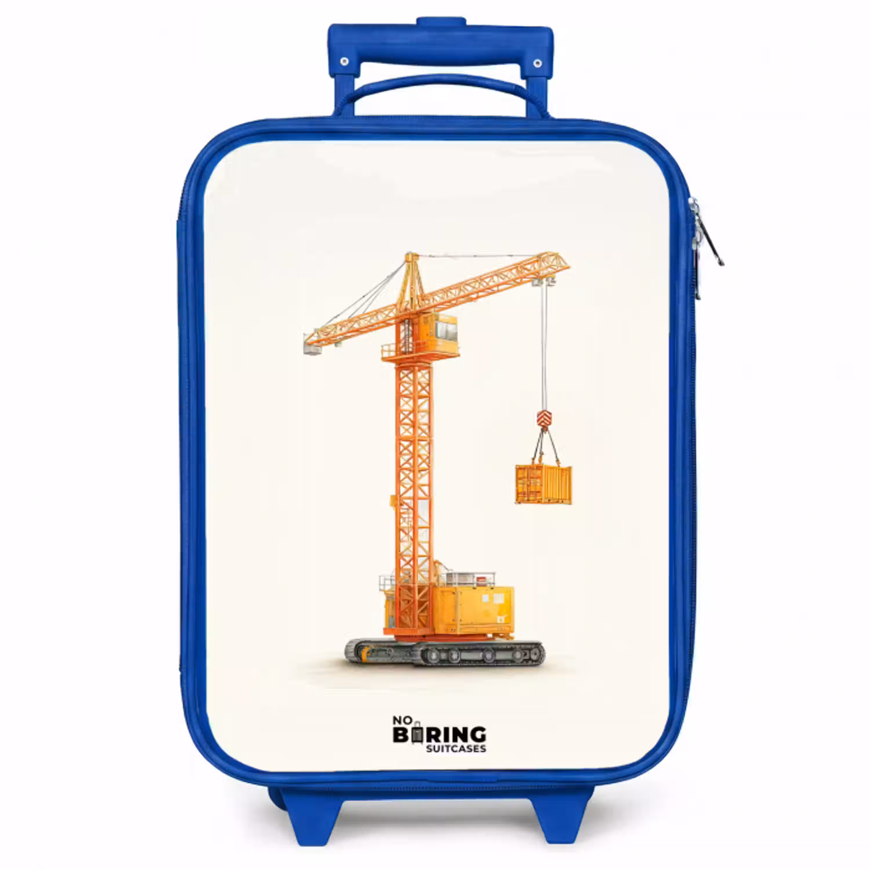 Torenkraan - Getekend - Oranje Kinderkoffer - Blauw klein -zzz_website3d