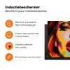 Vrouw - Gezicht - Kleurrijk Inductie beschermer vinyl 3mm klein -zzzzzzz-td-ups