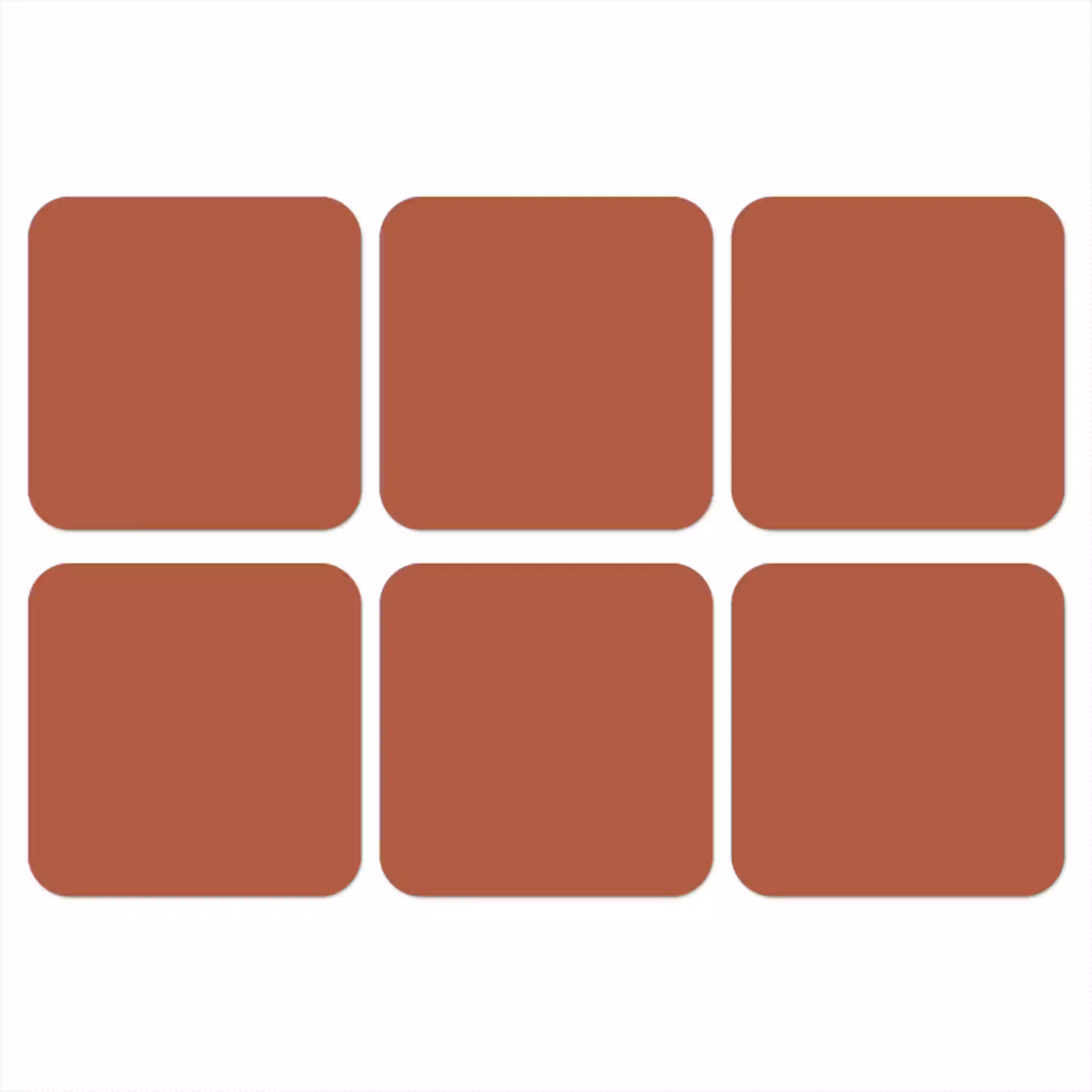 Copperhead - Oranje - Bruin onderzetter kurk middel 366 -3d