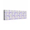 Gezicht - Blauw - Lijnen - Beige canvas 2cm klein 828 -z3d
