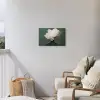 Hoed - Vrouw - Beige Tuinposter op houten frame 2 cm dik klein -sfeer1
