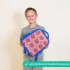 All smiles roze Kinderrugzak - Blauw middel -sfeer1_NL