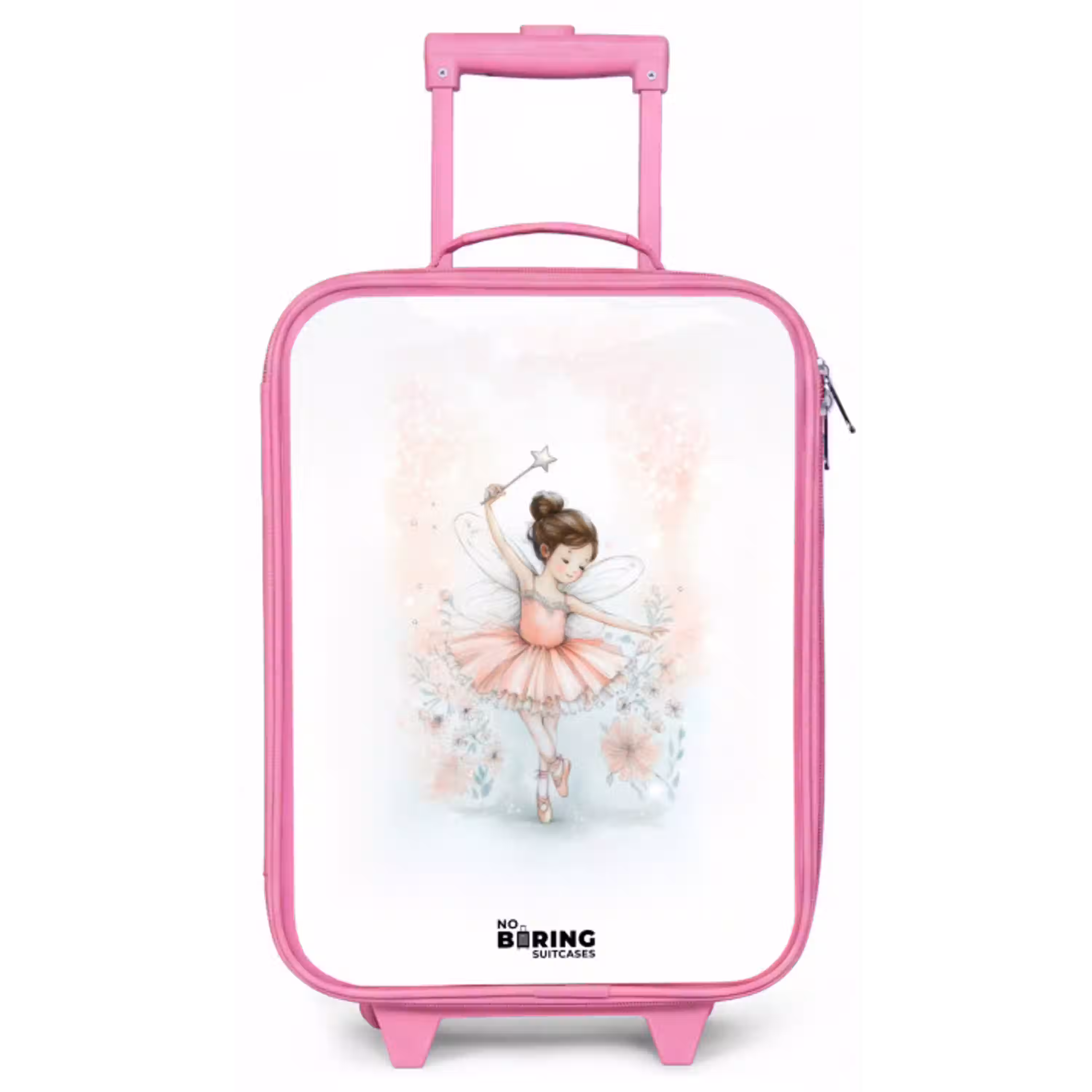 Ballerina - Elf - Fee Kinderkoffer - Roze klein -zz3dotto