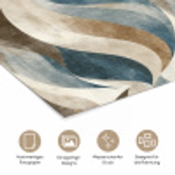 Abstract - Golven - Kleurrijk poster papier klein 62 -tcloseup_DE