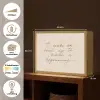 Quote - Pastel - Spreuk - Tekst Light Box met batterij (Wandlamp) middel -USP_websiteoverzichtNL