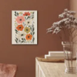 Veldbloemen - Stengels - Blaadjes - Groen PET vilt klein -sfeer4