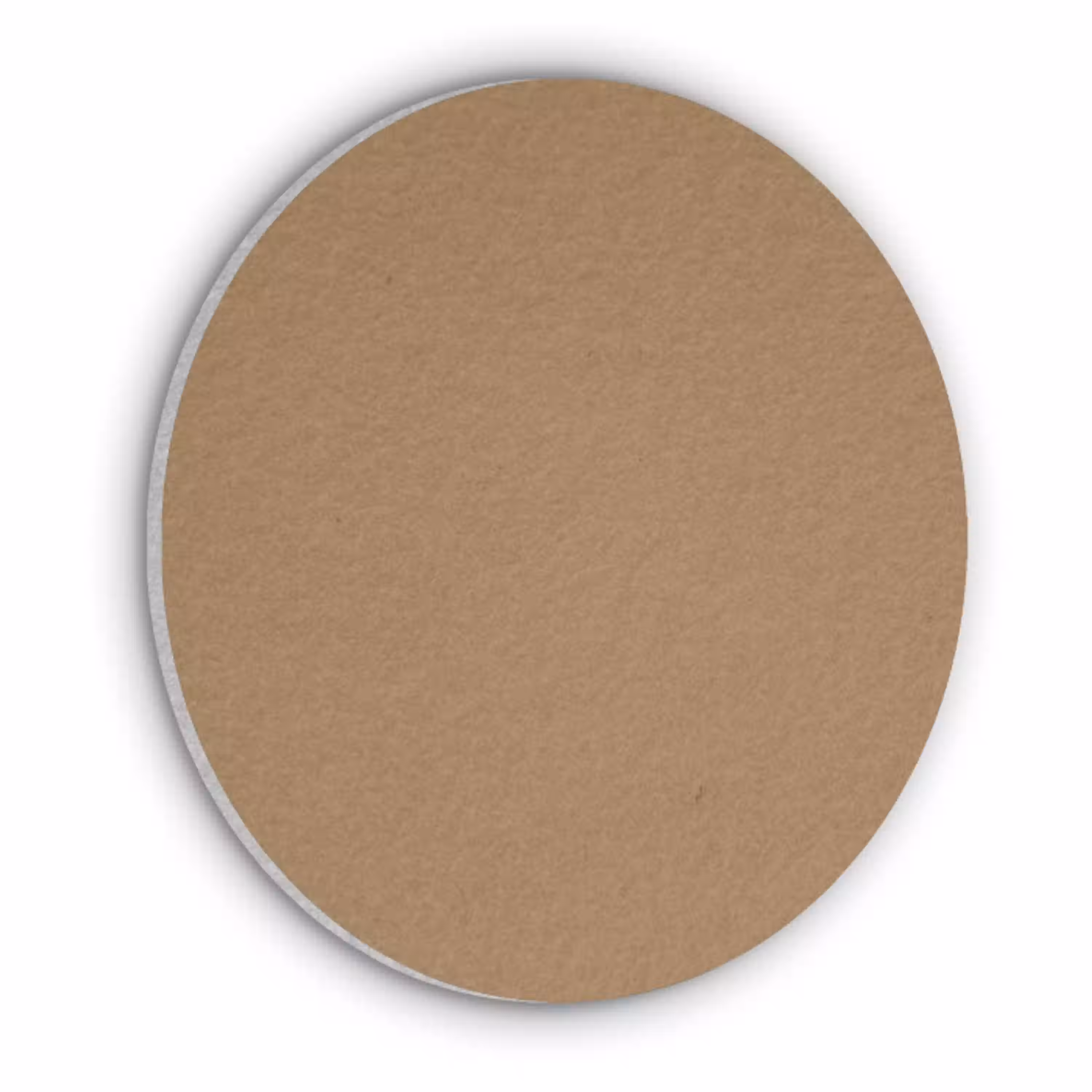 Sahara - Earth - Oranje Akoestische PET Vilt - Rond klein 838 -3d