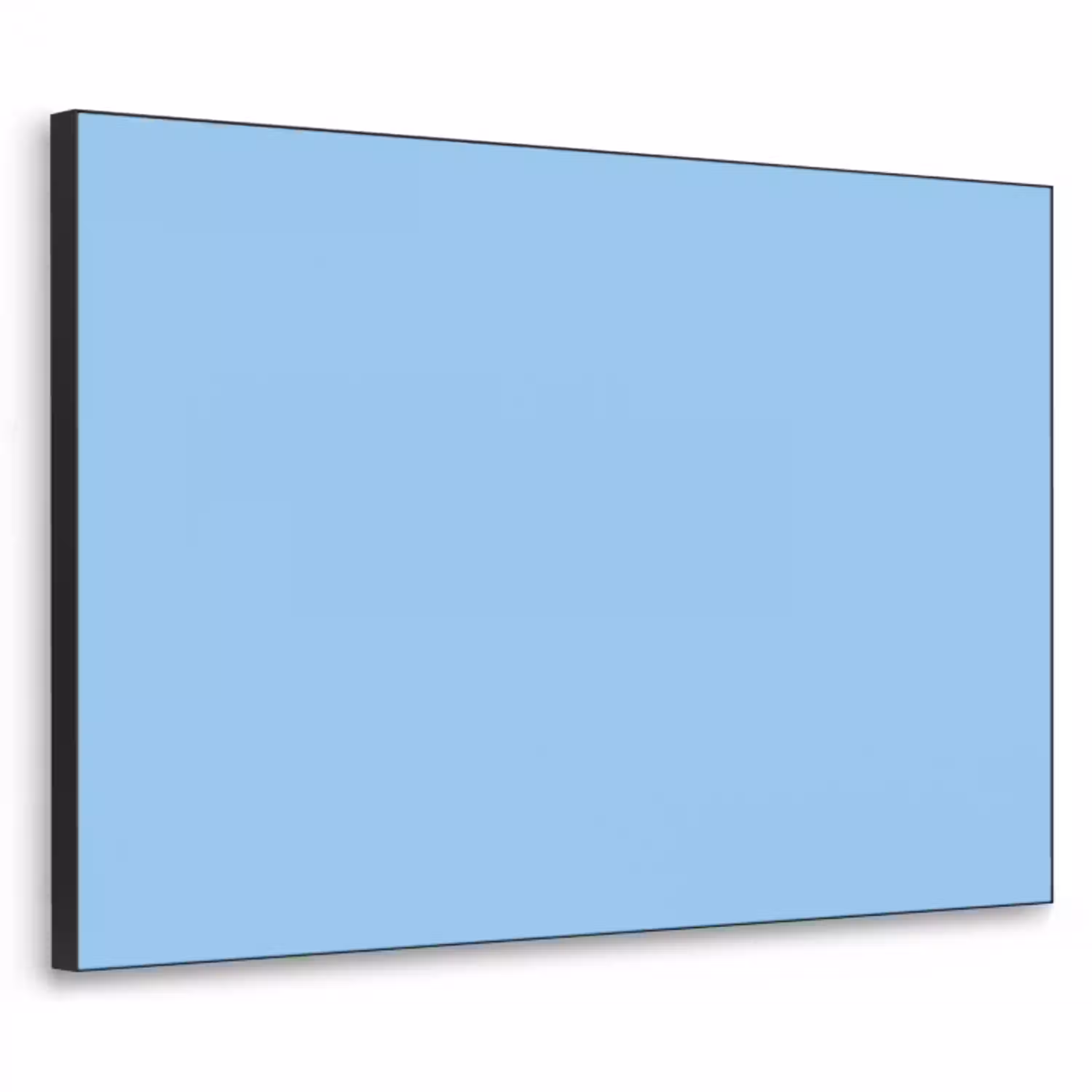 Baby - Blue - Blauw Textielframe zwart klein 947 -3d