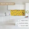 Citroenen - Geel - Stippen - Oranje keuken achterwand 2 middel 871 -sfeer4_NL