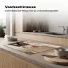 Champagne - Bed - Bubbels Inductie beschermer vinyl 3mm klein -sfeer1